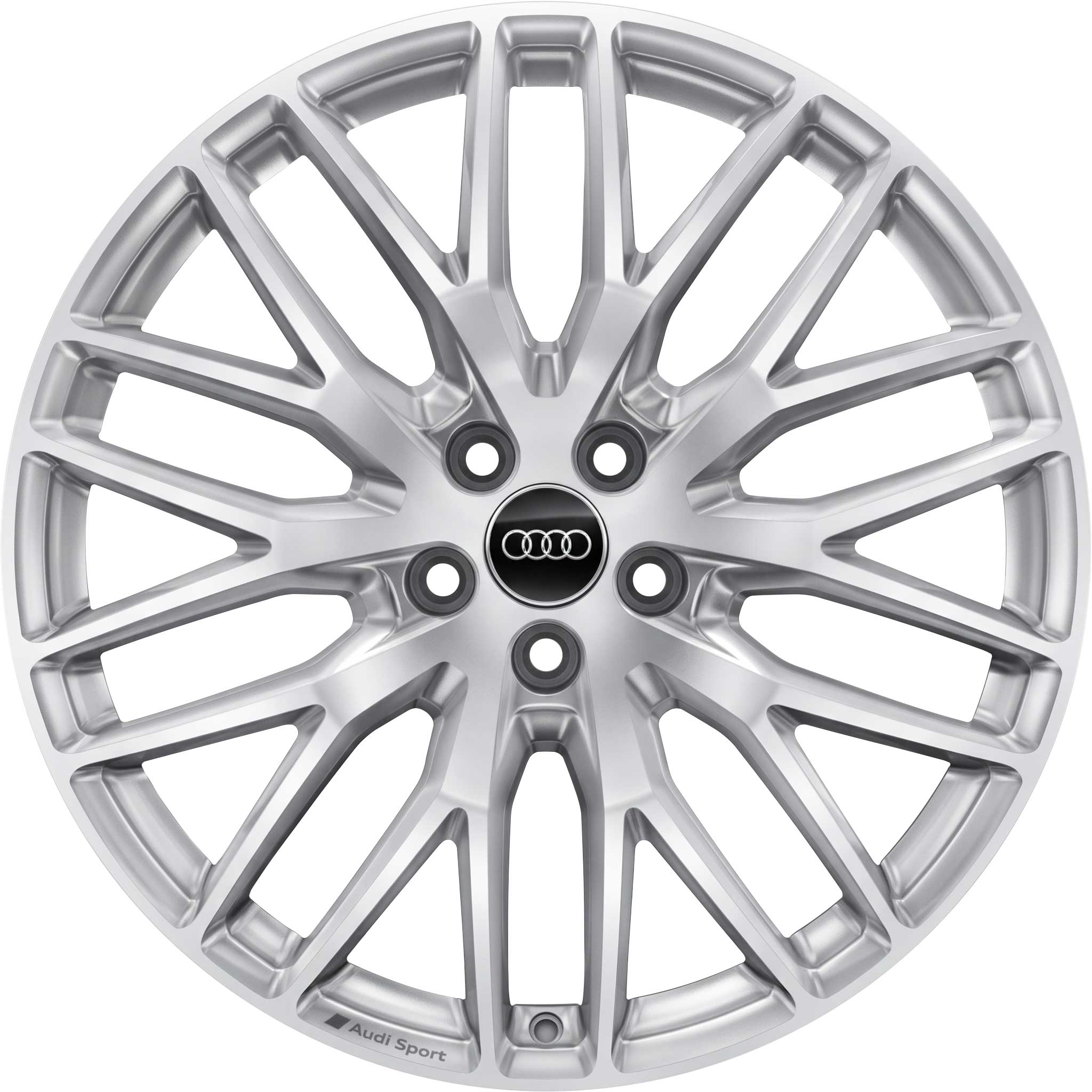 Audi Multi Spoke [A1 8X] Galvano Silver Alloy Wheel Product Image #1