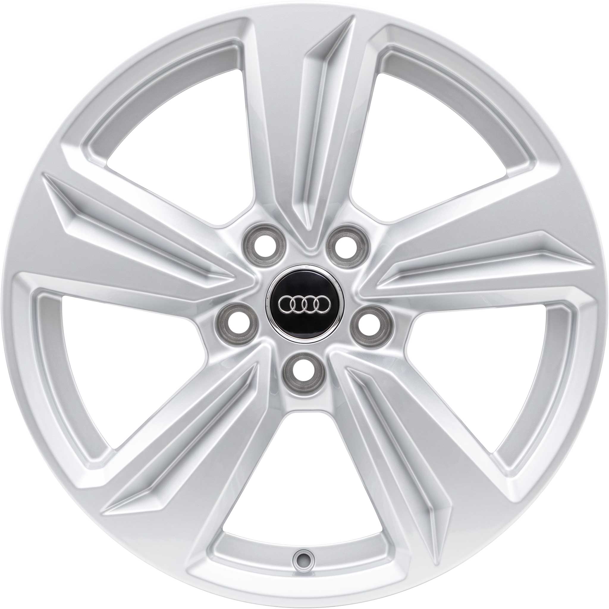 Audi 5 Spoke [A3 8Y] Diamond Silver Alloy Wheel Product Image #1