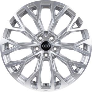 Audi RS 10 Y Spoke [A3 8Y] Dark Galvanic Silver with Diamond Cut Alloy Wheel for Audi RS3 8Y - Sizes 19in