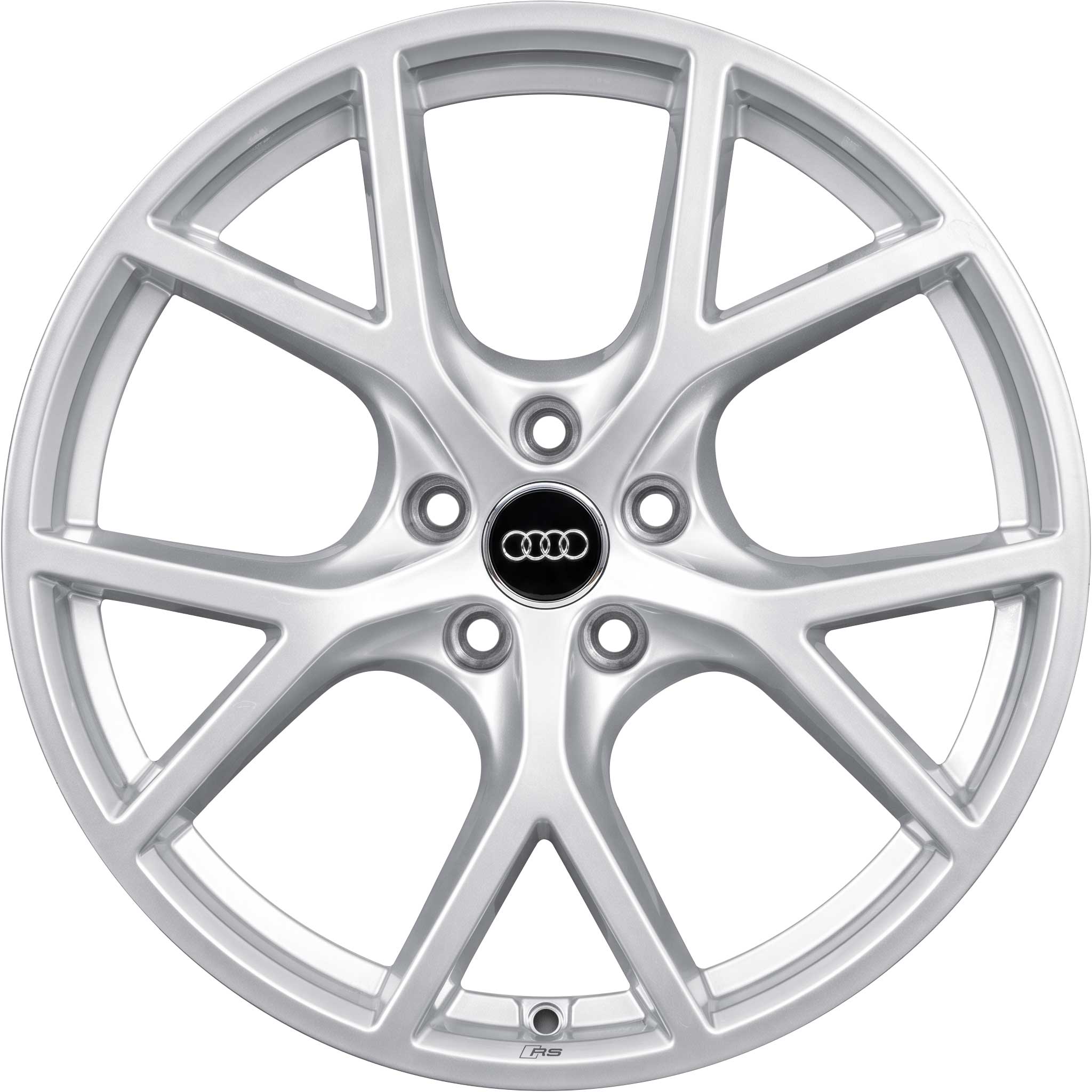 Audi RS 5 Y Spoke [A3 8Y] Galvano Silver Alloy Wheel Product Image #1