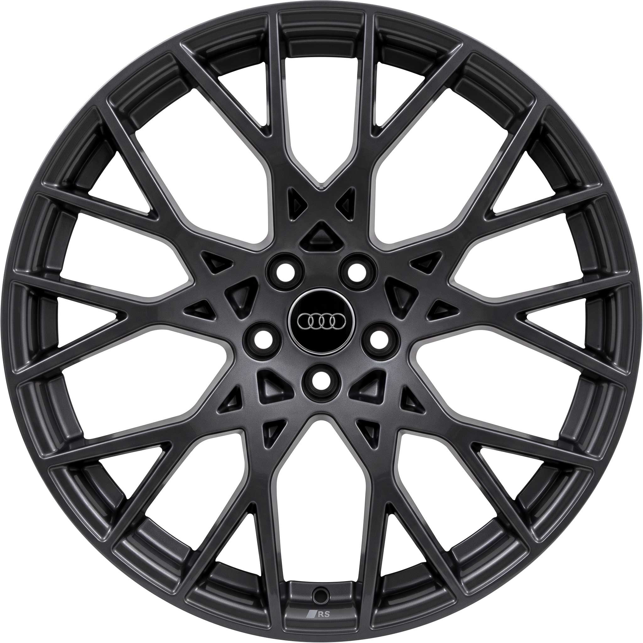 Audi RS Multi Spoke [A3 8Y] Phantom Black Alloy Wheel Product Image #1
