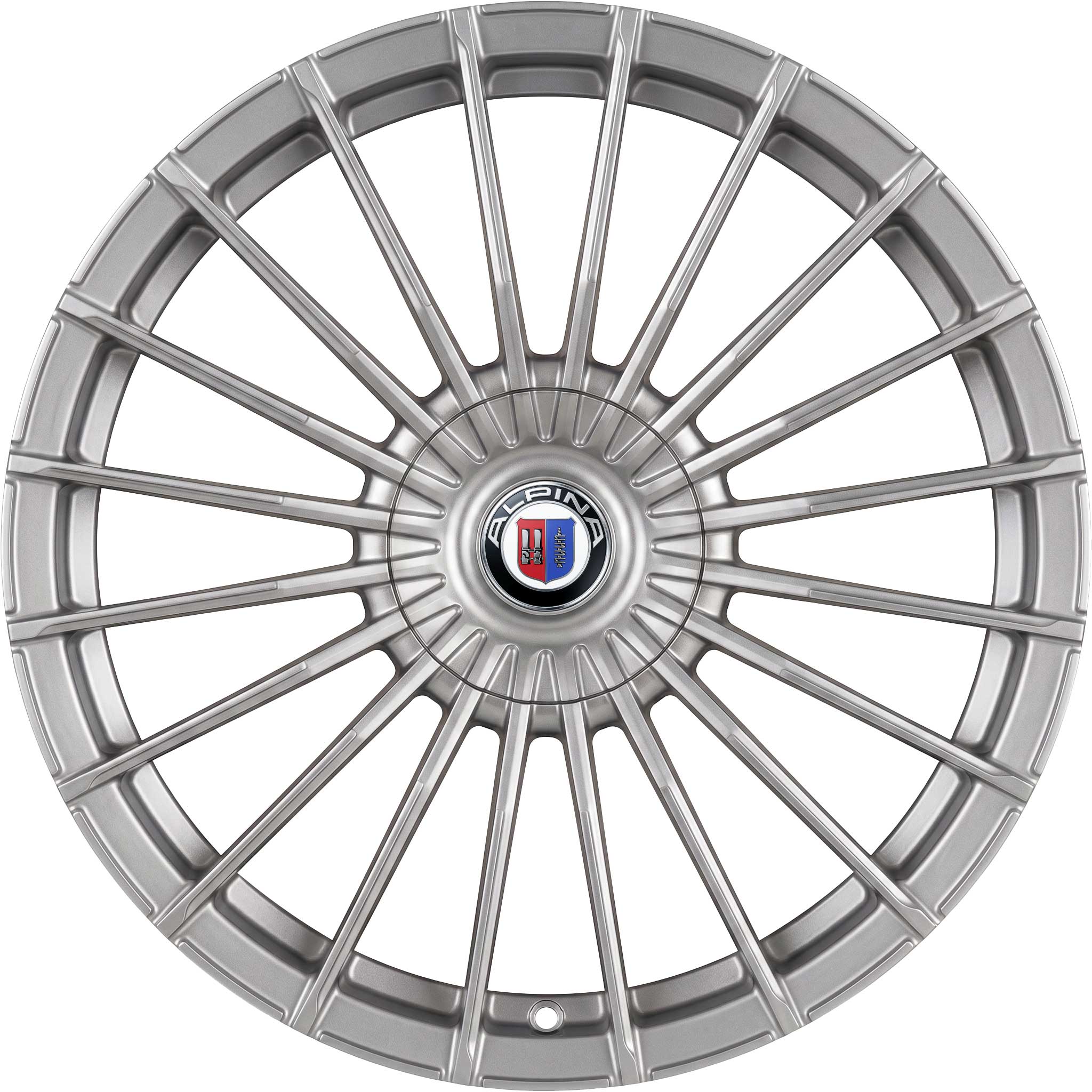 Alpina Classic Forged CS22 Silver with Polished Spoke Ends Alloy Wheel Product Image #1