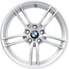 BMW 641M Décor Silver Wheel Img 1