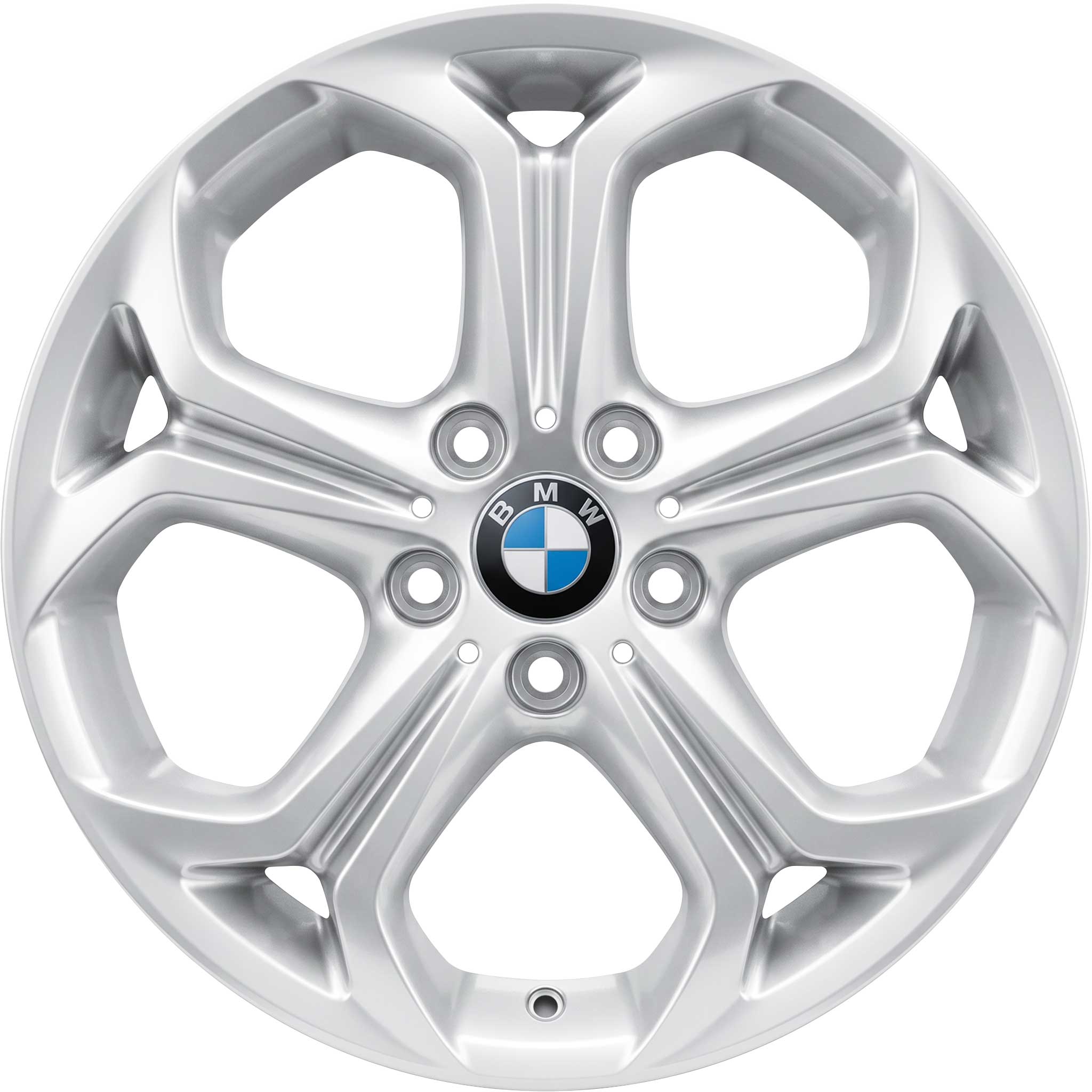 BMW 280 Silver Alloy Wheel Product Image #1