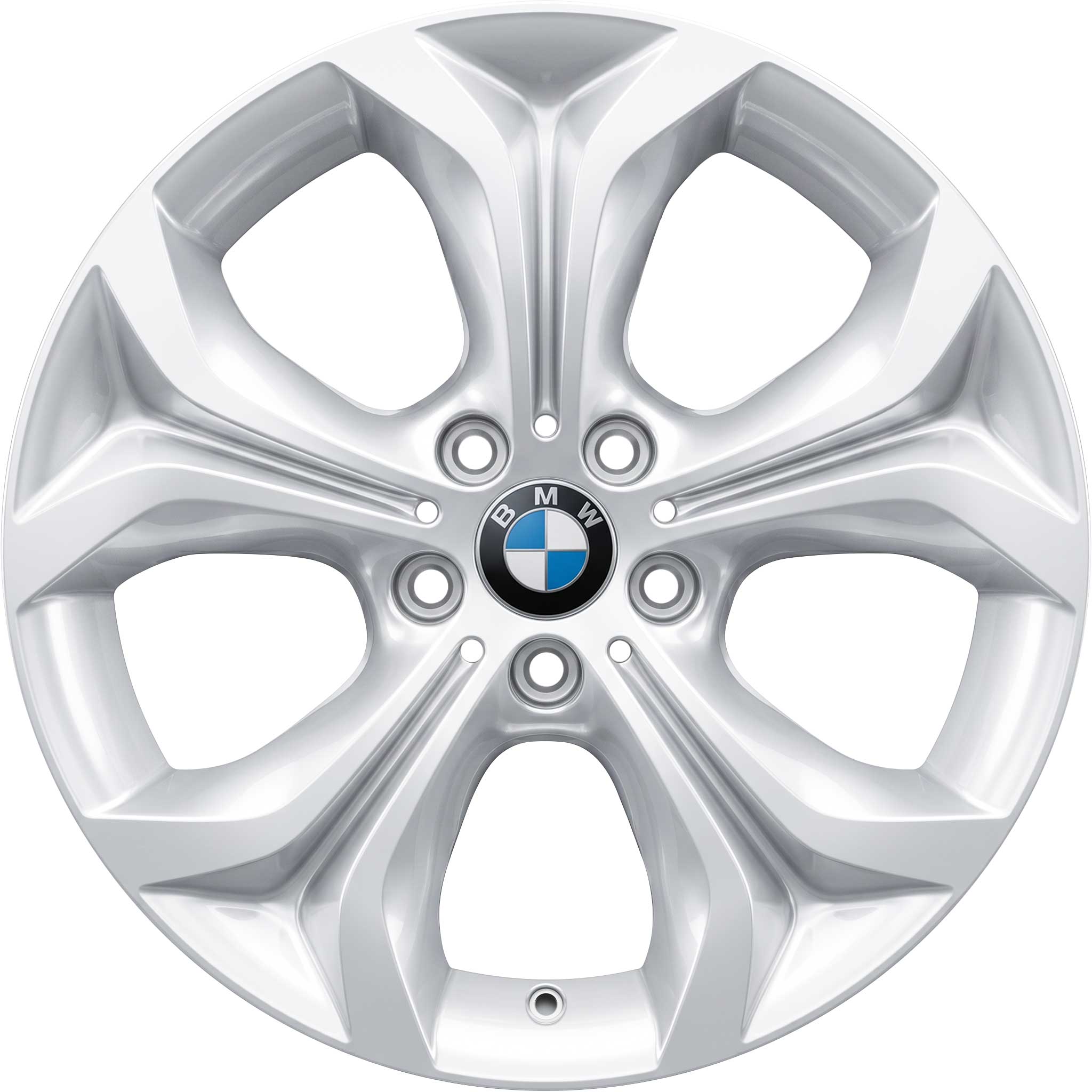BMW 335 Silver Alloy Wheel Product Image #1