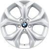 BMW 335 Silver Wheel Img 1