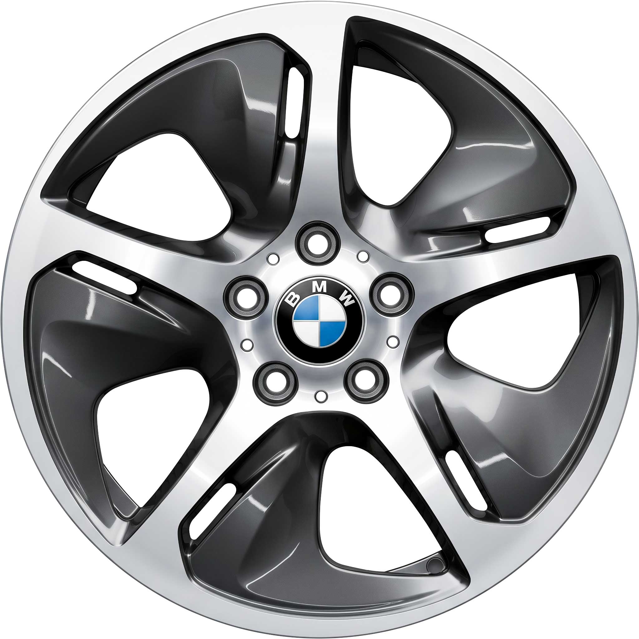 BMW 364 Silver RIGHT Alloy Wheel Product Image #1