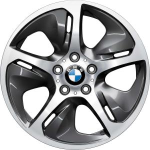 BMW 364 Silver LEFT Alloy Wheel for Alpina B6 F06 - Sizes 18in