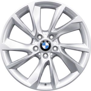 BMW 389 Reflex Silver with Bright Turned Alloy Wheel for BMW 3 Series F34 - Sizes 19in
