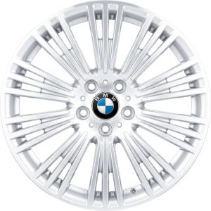 BMW 440 Reflex Silver with Bright Turned Alloy Wheel for BMW 3 Series F34 - Sizes 19in