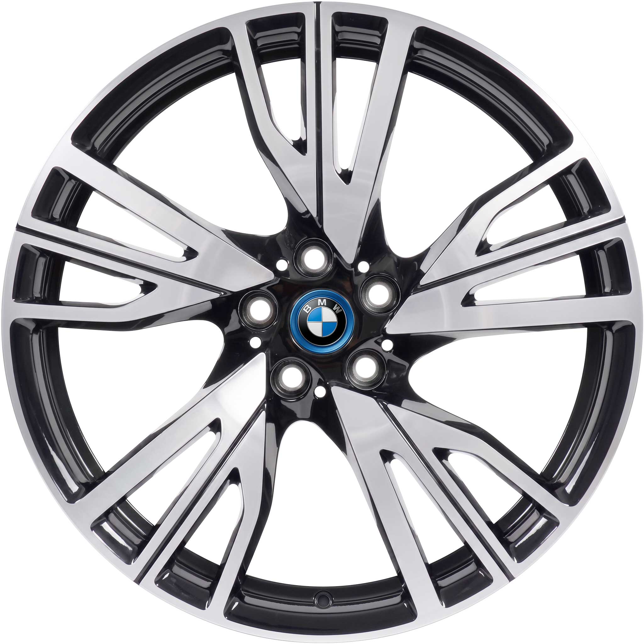 BMW 470 Orbit Grey with Bright Turned LEFT Alloy Wheel Product Image #1