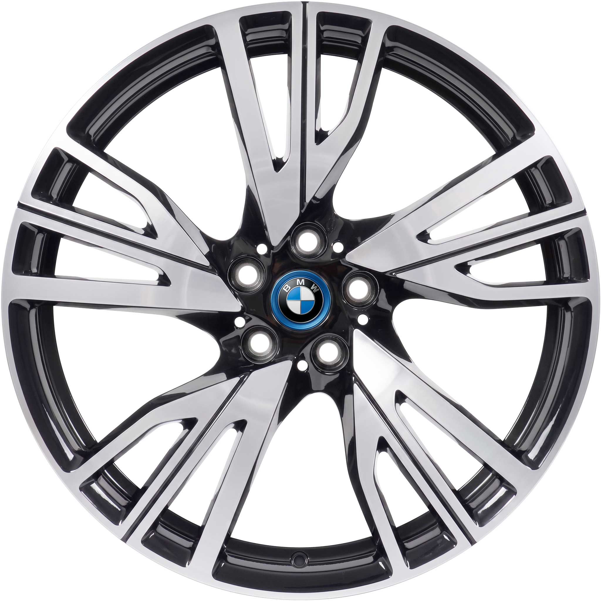 BMW 470 Orbit Grey with Bright Turned RIGHT Alloy Wheel Product Image #1