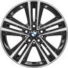 BMW 489 Orbit Grey with Bright Turned Wheel Img 1