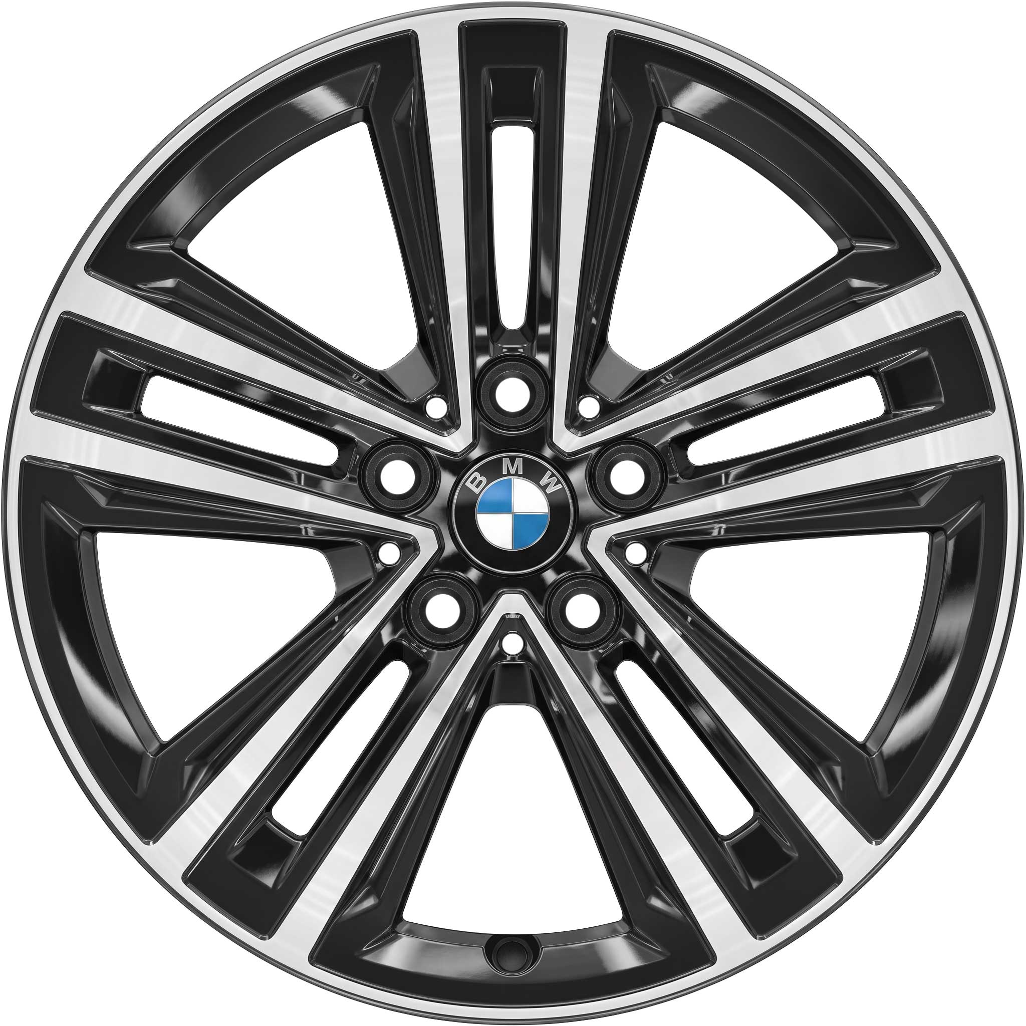 BMW 489 Orbit Grey with Bright Turned Alloy Wheel Product Image #1
