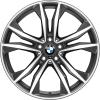 BMW 715M Orbit Grey with Bright Turned Wheel Img 1