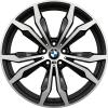 BMW 716M Jet Black with Bright Turned Wheel Img 1