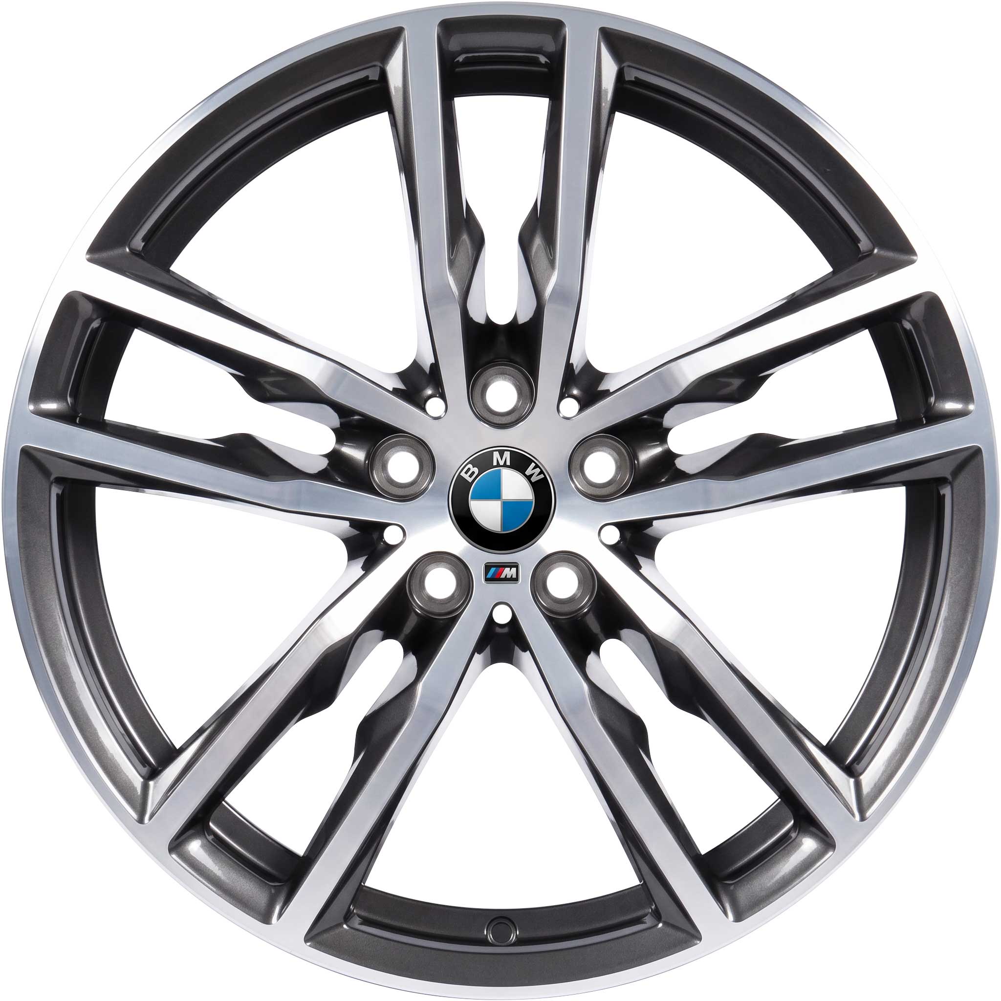 BMW 698M Ferric Grey with Bright Turned Alloy Wheel Product Image #1