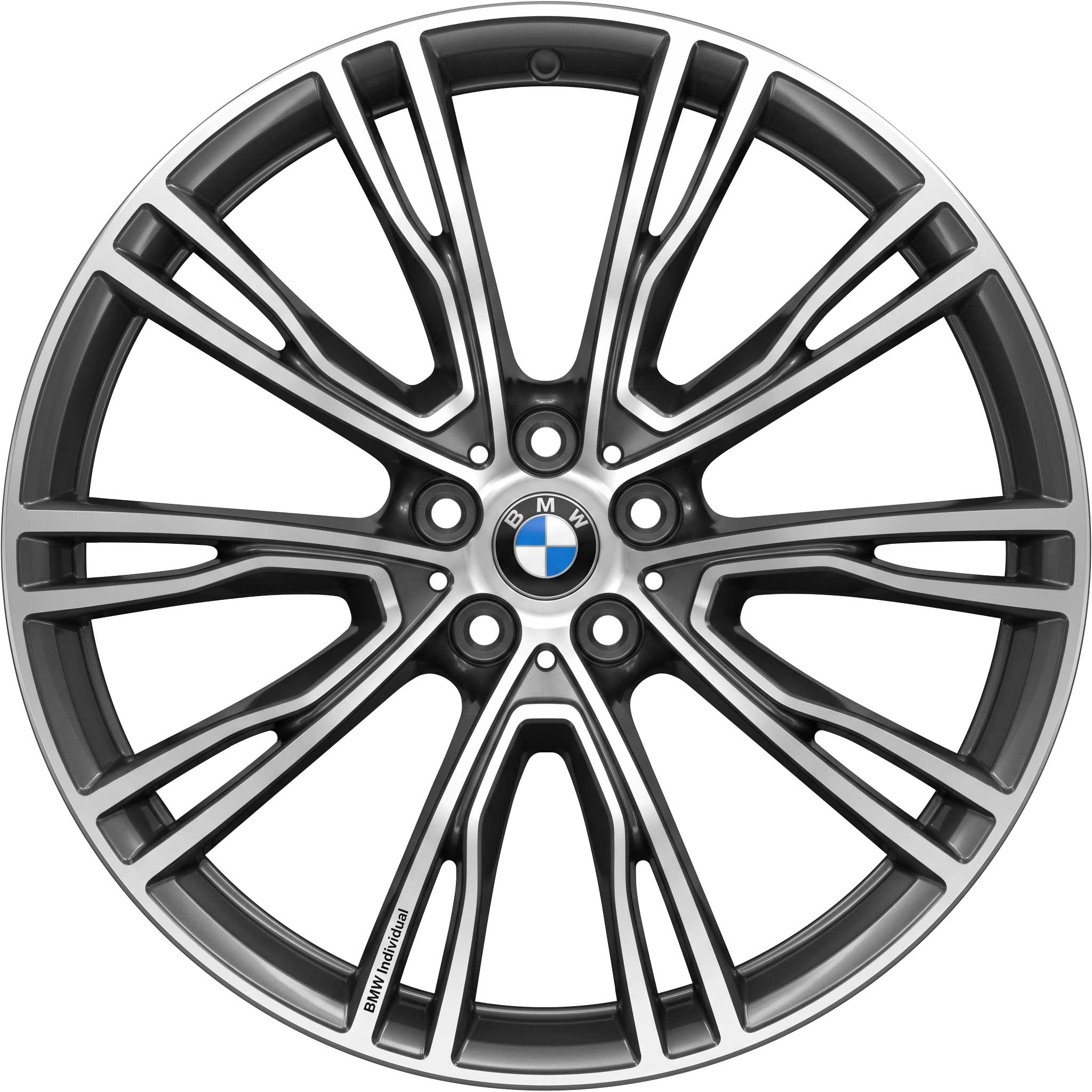 BMW 726I Orbit Grey with Bright Turned Alloy Wheel Product Image #1