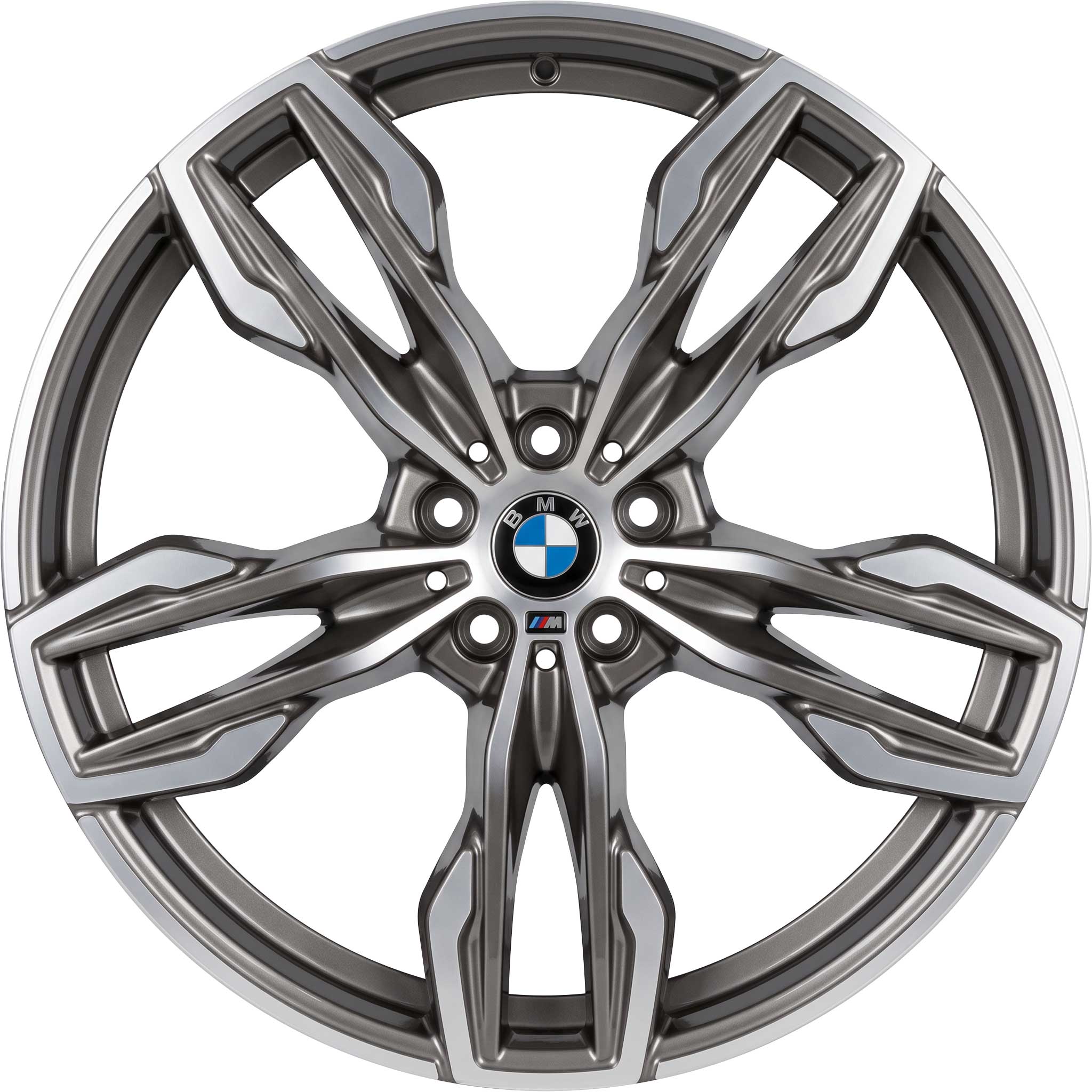 BMW 718M Matt Titanium with Bright Turned Alloy Wheel Product Image #1