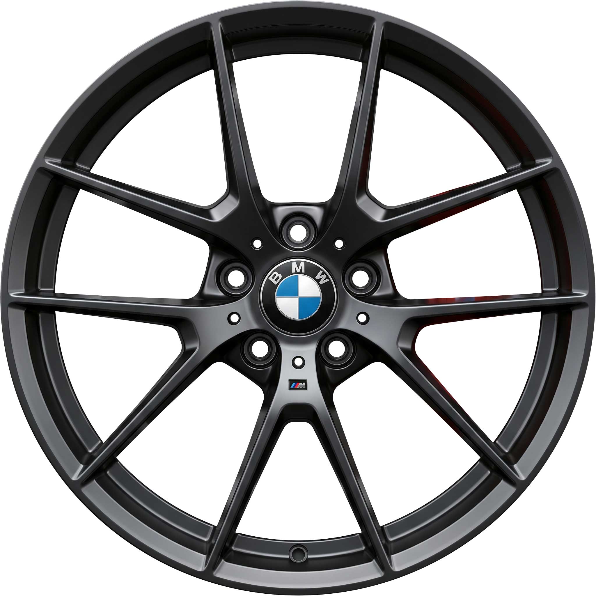 BMW 763M Forged Jet Black Alloy Wheel Product Image #1