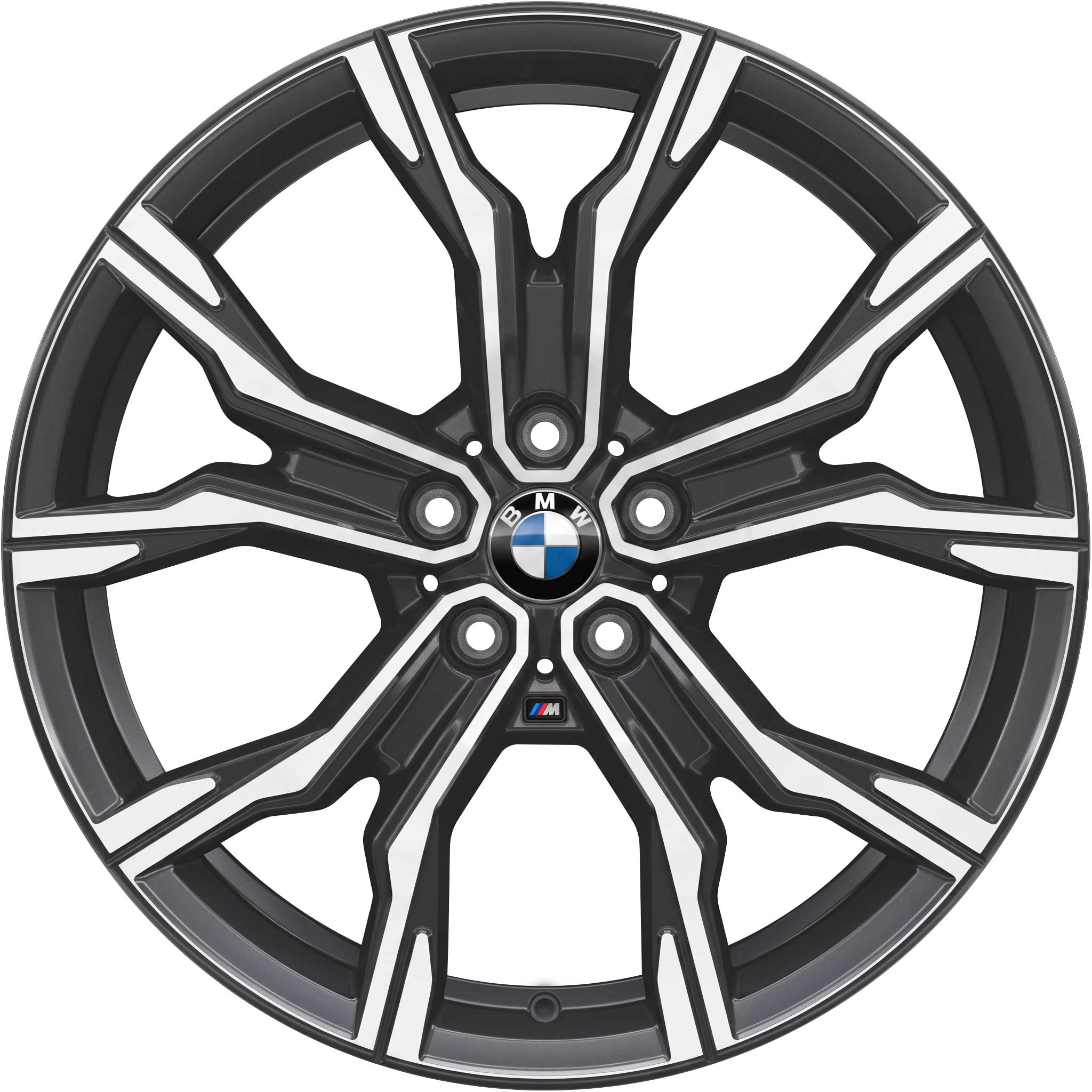 BMW 816M Orbit Grey with Bright Turned Alloy Wheel Product Image #1