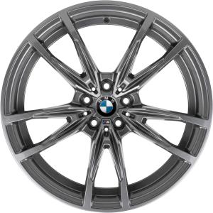 18" BMW 824M Orbit Grey Matt alloy wheel