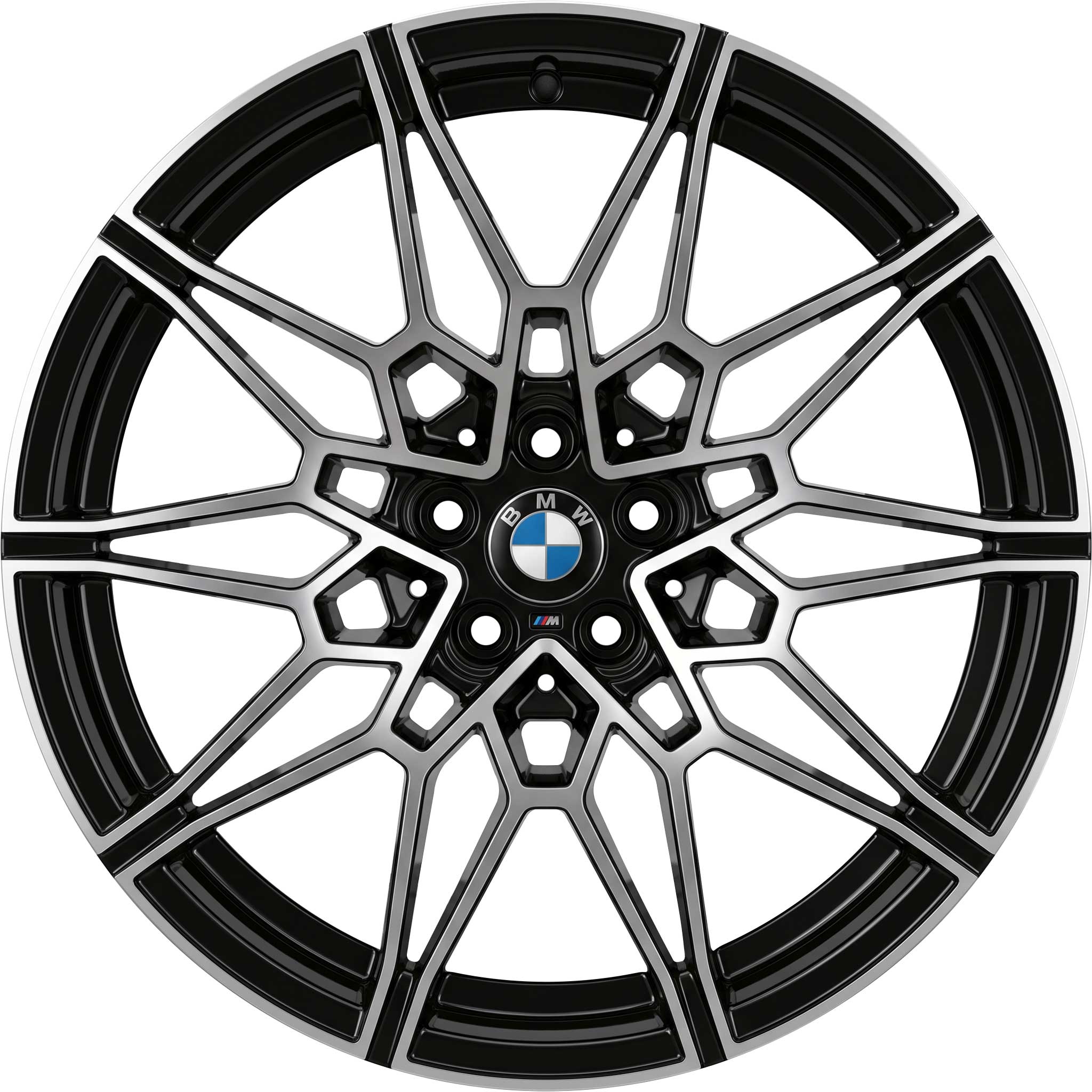 BMW 826M Jet Black with Bright Turned Alloy Wheel Product Image #1