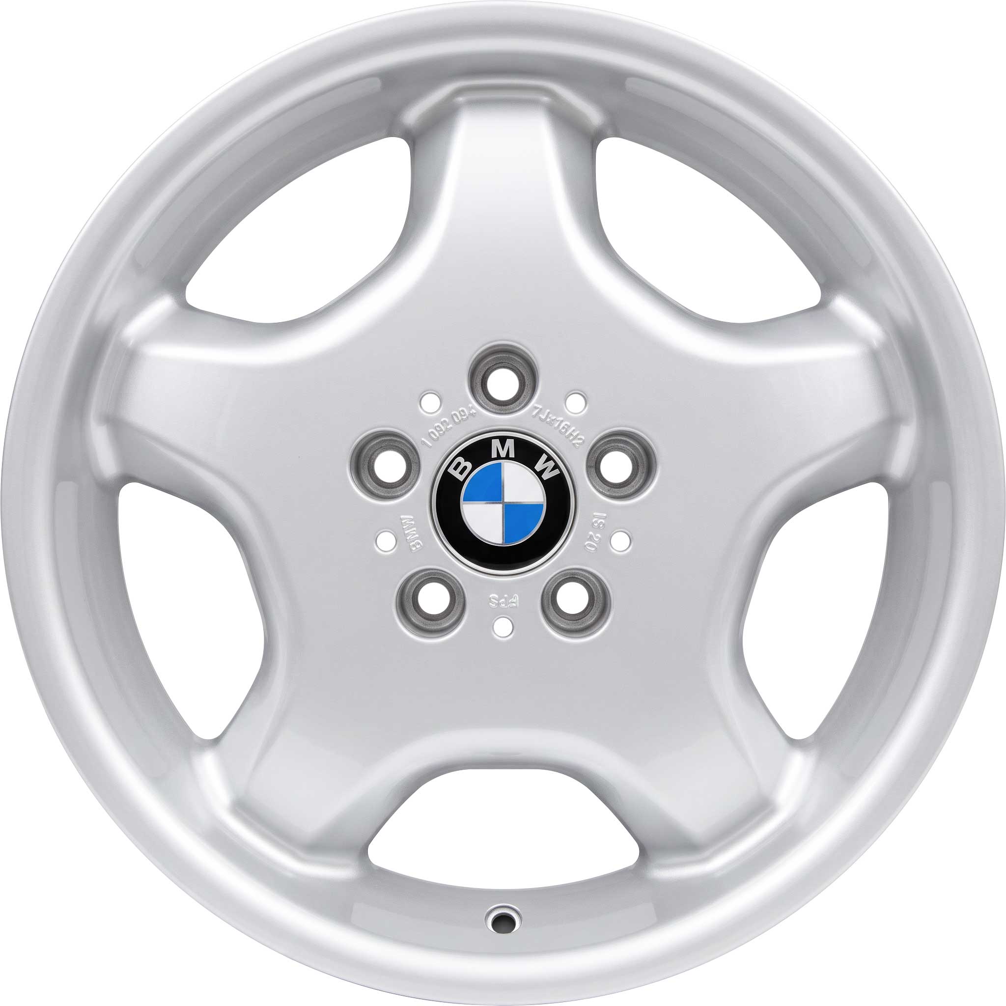BMW 16 Silver Alloy Wheel Product Image #1