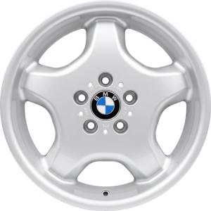 BMW 16 Silver Alloy Wheel for BMW 5 Series E34 - Sizes 16in