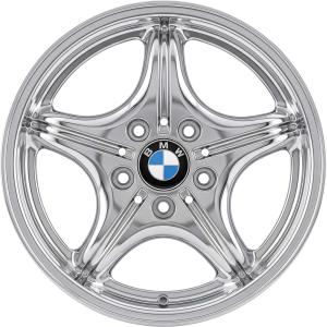 16" BMW 35 Summer Chrome alloy wheel