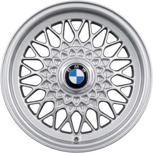 14" BMW 5 Granite Silver alloy wheel