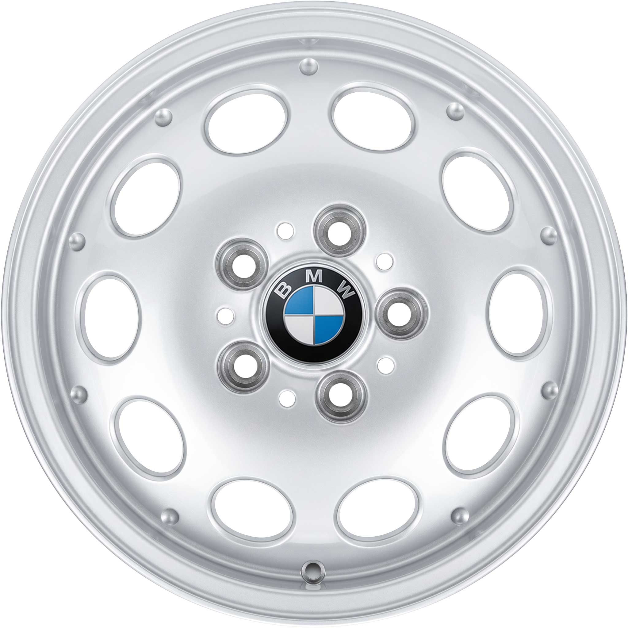 BMW 36 Silver Alloy Wheel Product Image #1