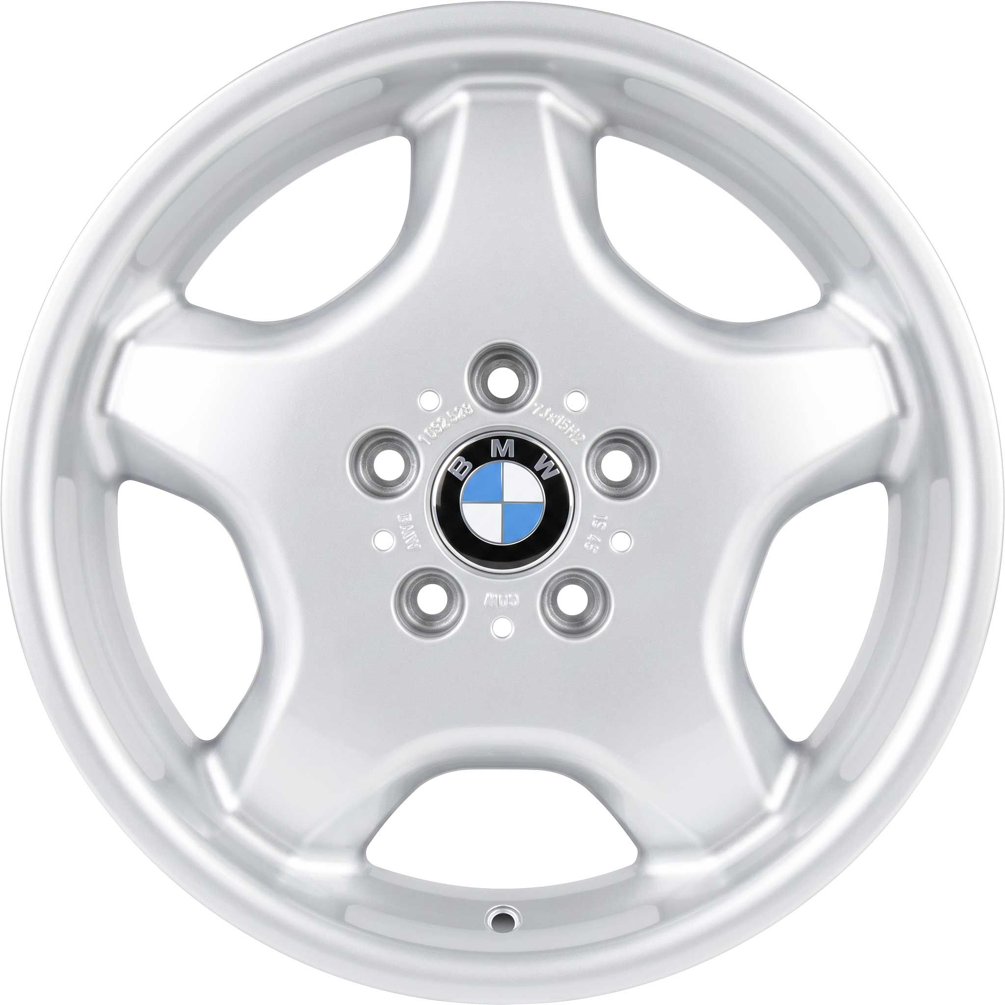 BMW 16 Silver Alloy Wheel Product Image #1