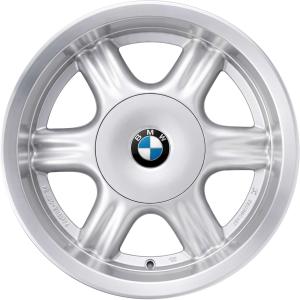 BMW 10 Silver Alloy Wheel for BMW 6 Series E24 - Sizes 15in