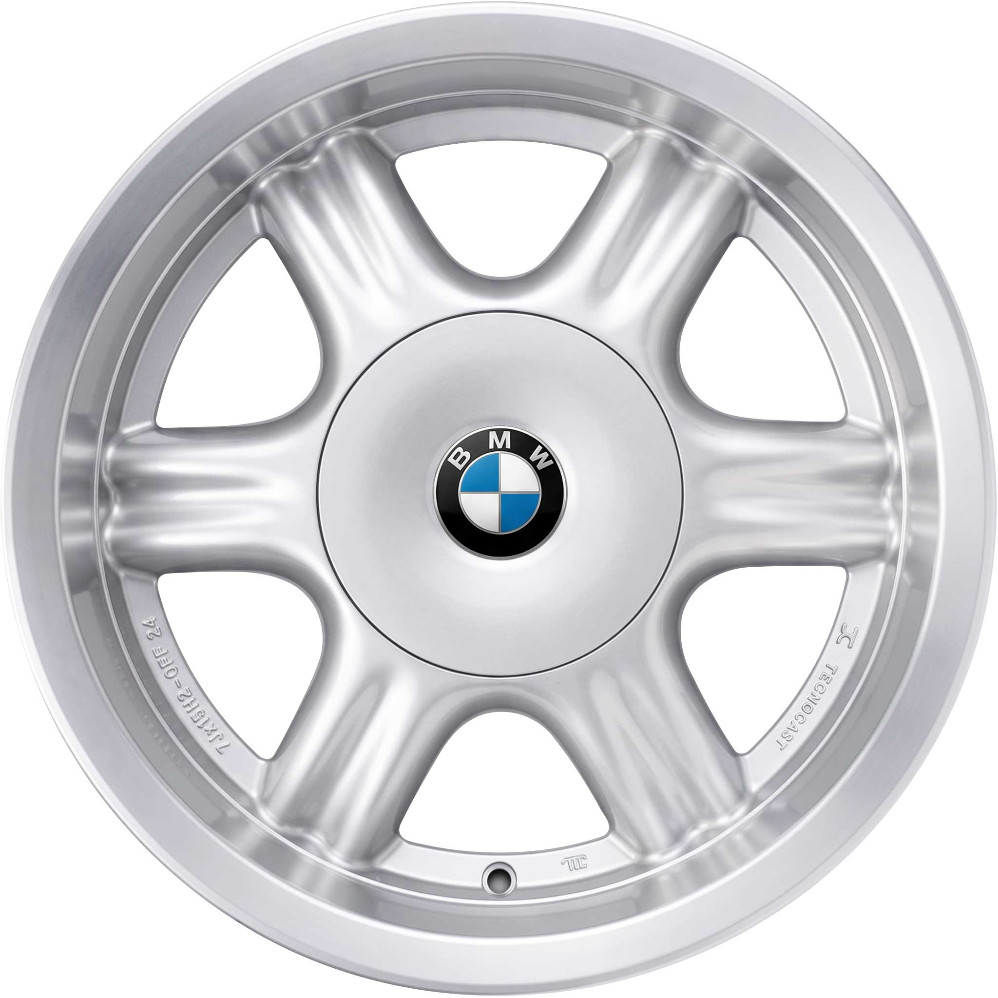 BMW 10 Silver Alloy Wheel Product Image #1