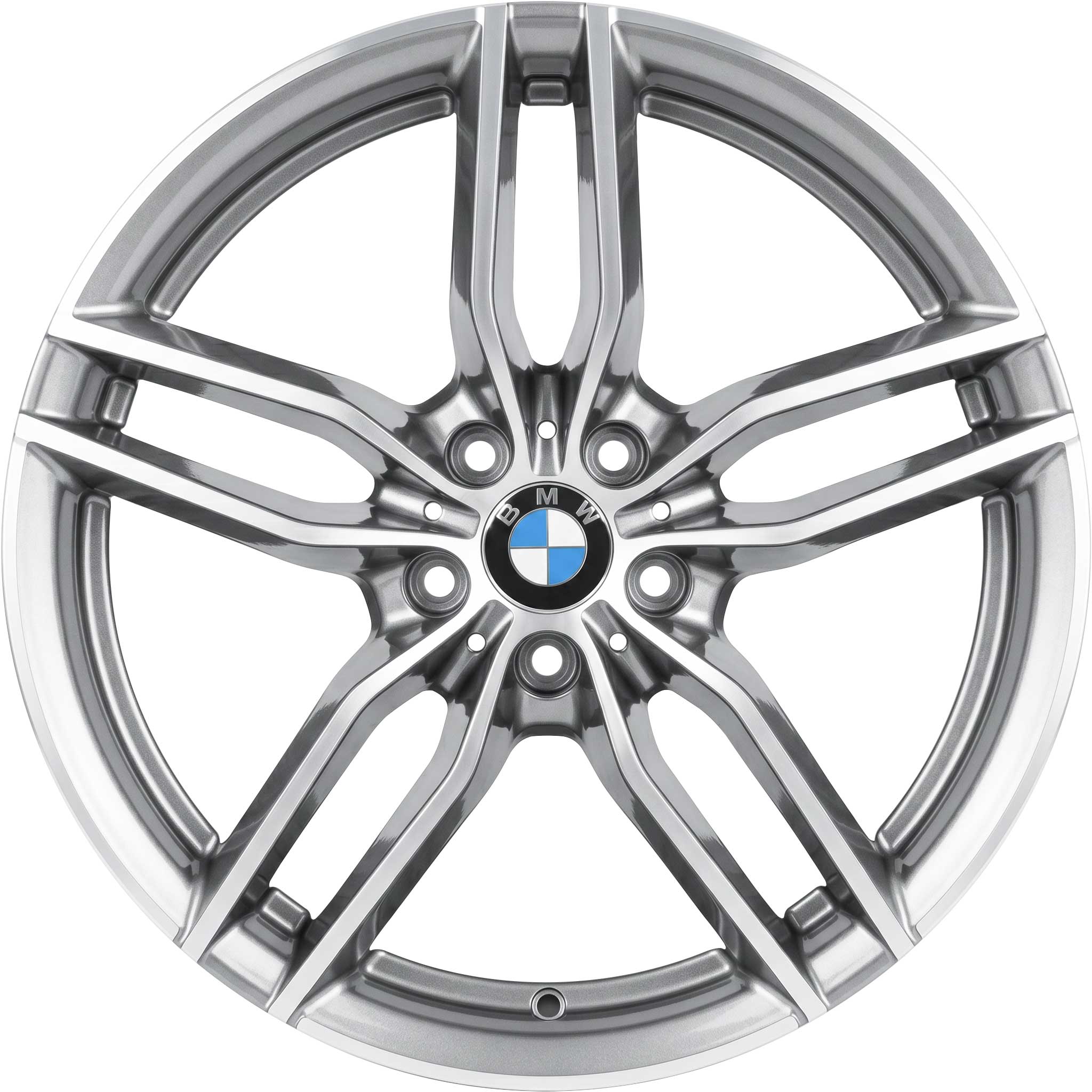 BMW 18 Silver Alloy Wheel Product Image #1