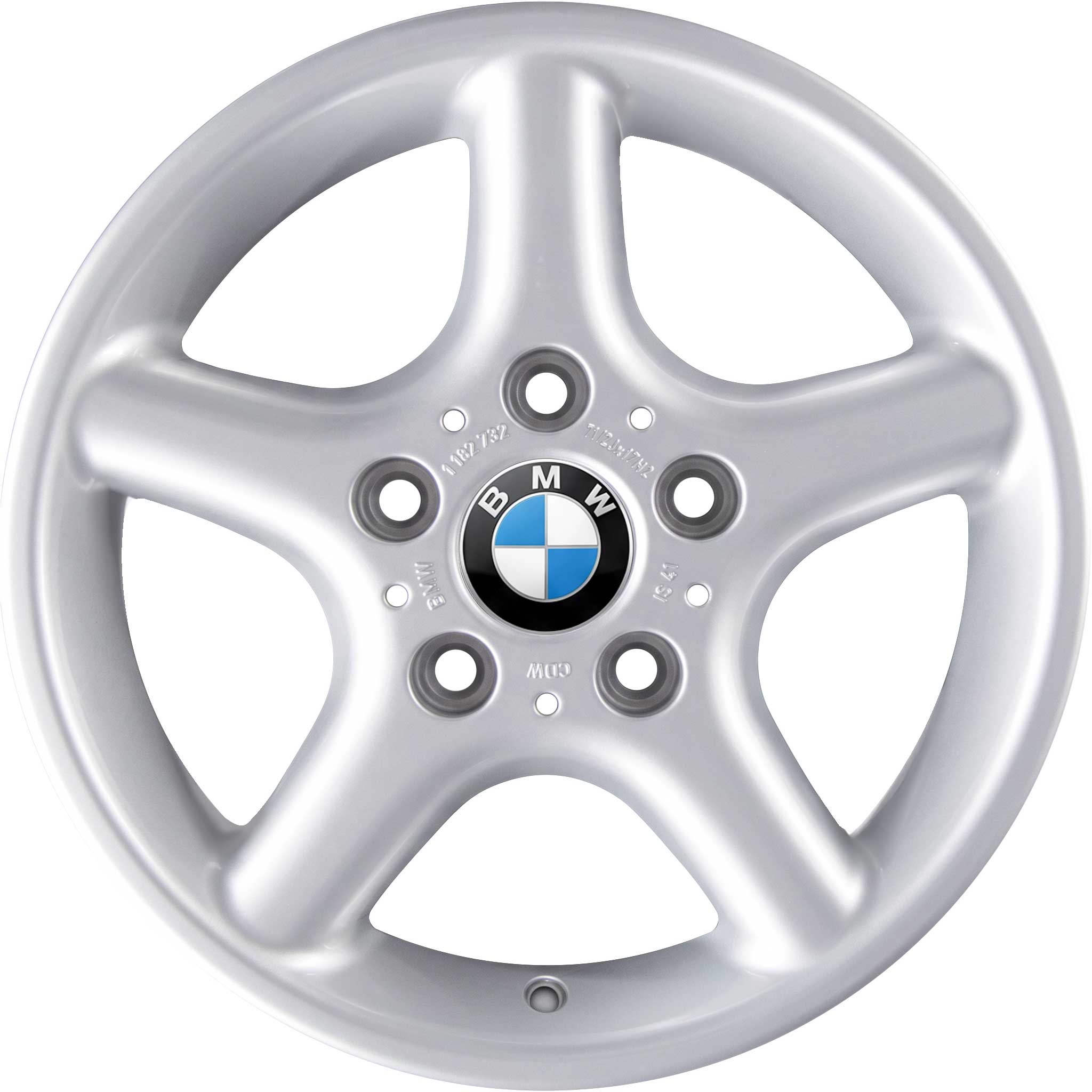 BMW 18 Silver Alloy Wheel Product Image #1