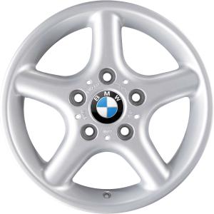 BMW 18 Silver Alloy Wheel for BMW 5 Series E39 - Sizes 16in