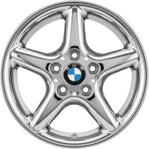 16" BMW 18 Chrome alloy wheel