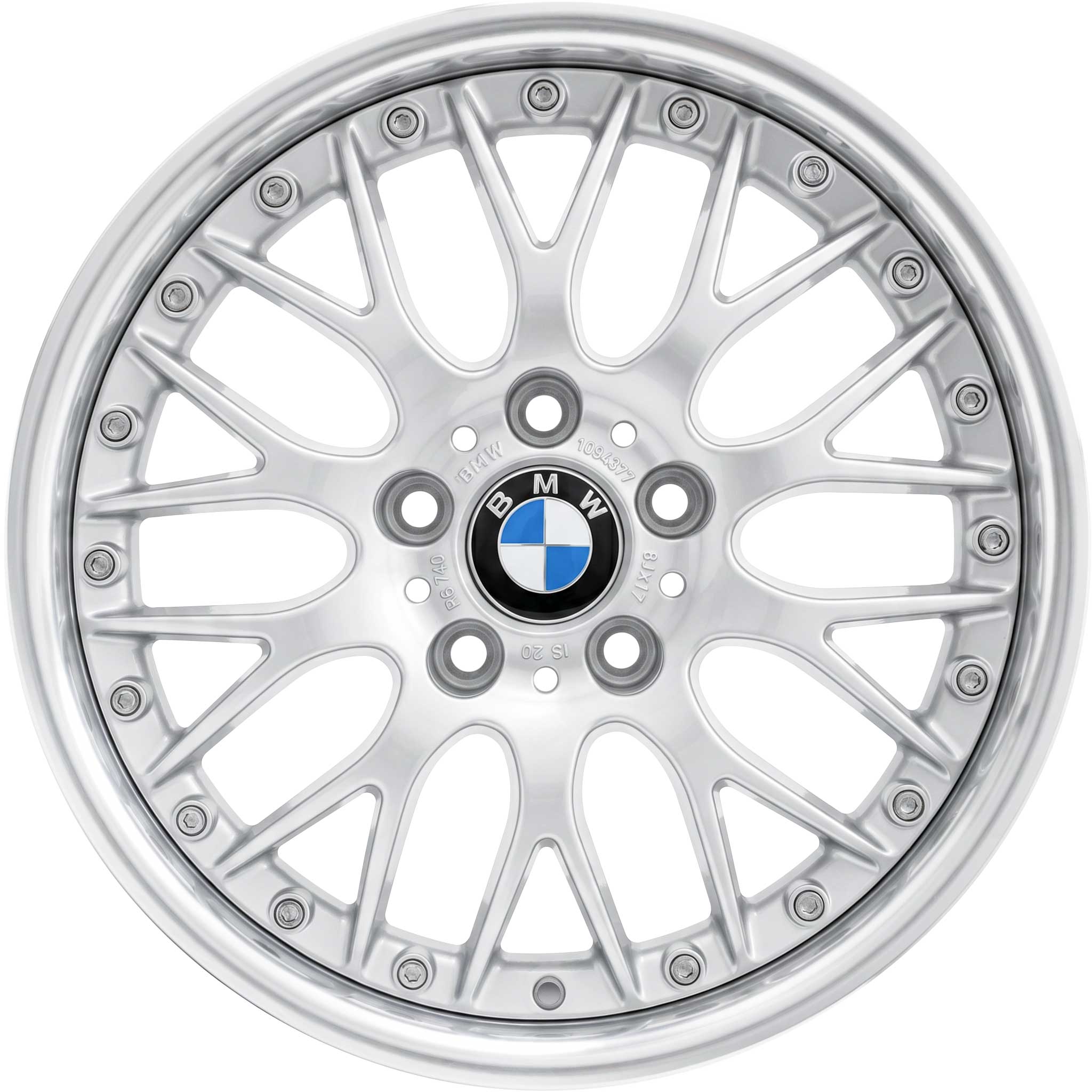 BMW 42 Composite Silver Alloy Wheel Product Image #1