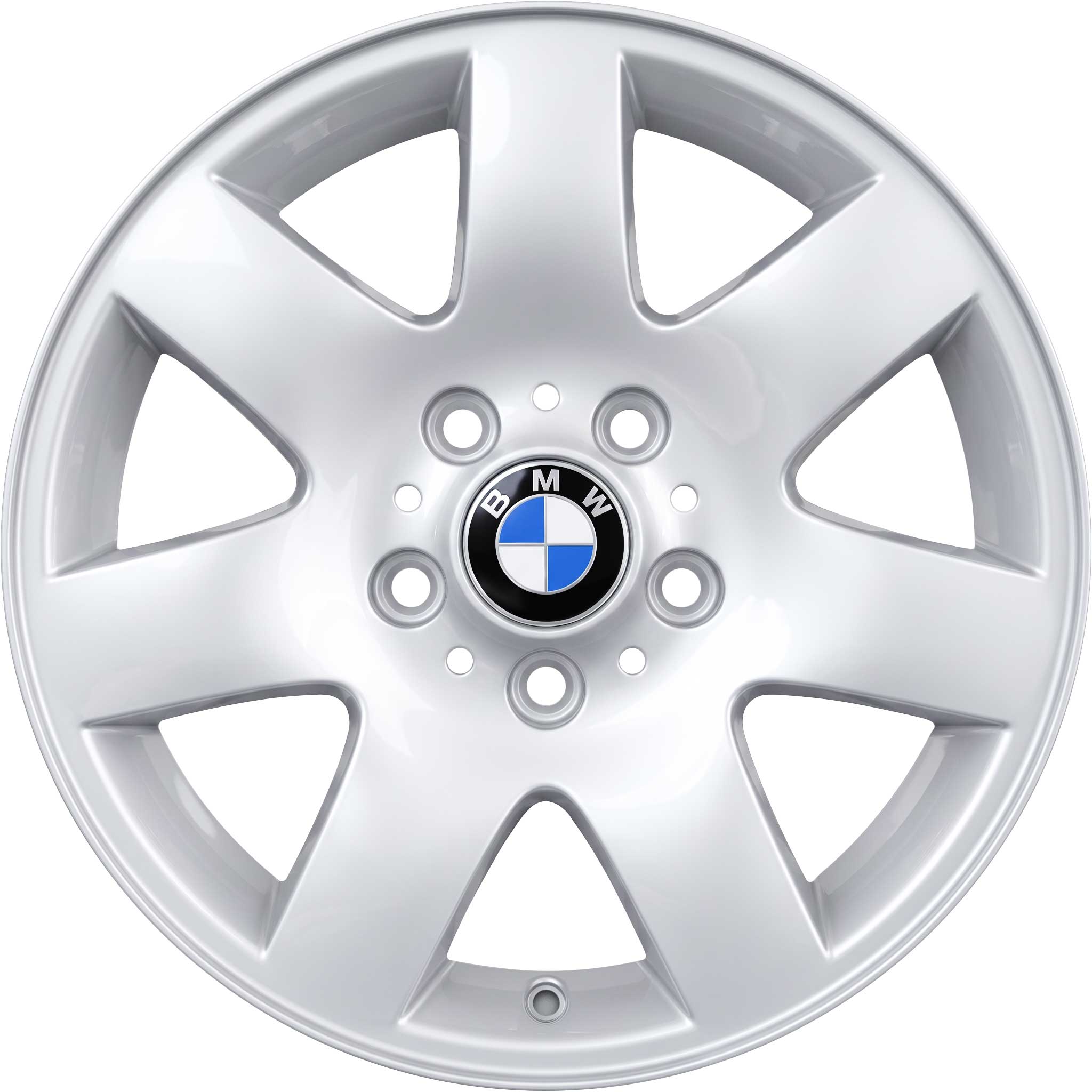 BMW 45 Silver Alloy Wheel Product Image #1