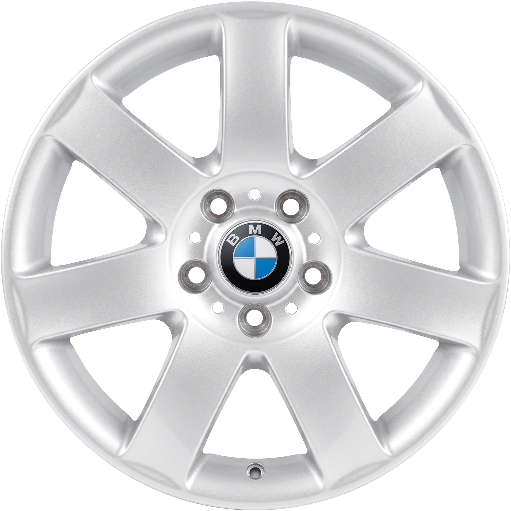 BMW 44 Silver Alloy Wheel Product Image #1