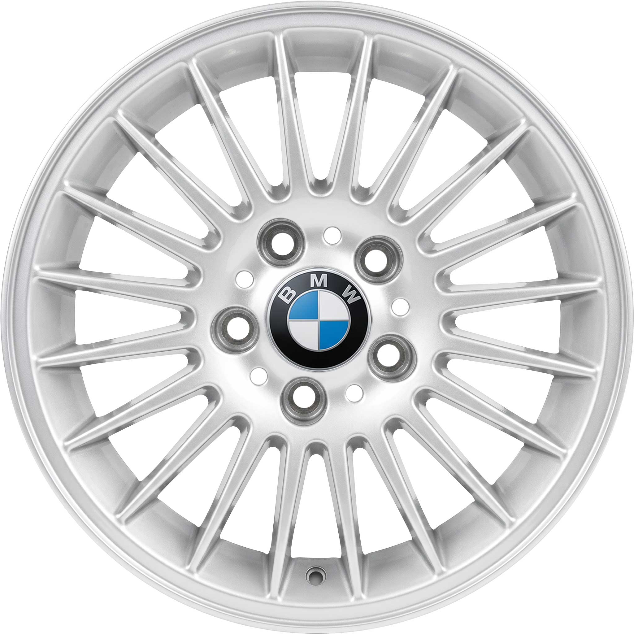 BMW 61 Silver Alloy Wheel Product Image #1