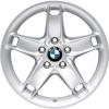 BMW 49 Silver Wheel Img 1