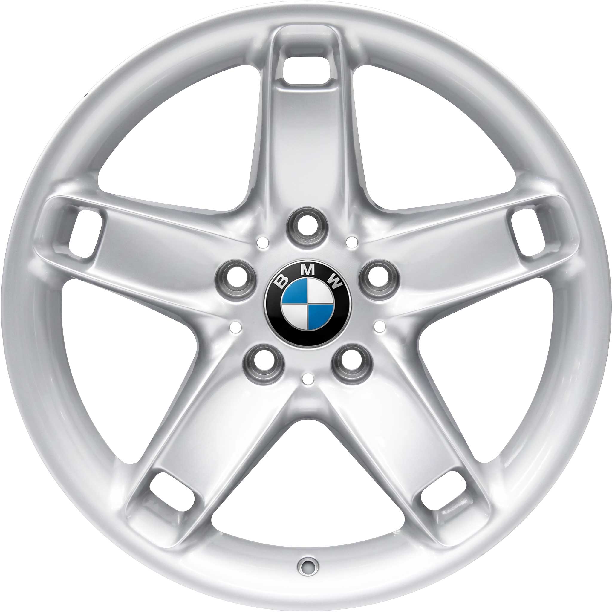 BMW 49 Silver Alloy Wheel Product Image #1
