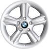 BMW 55 Silver Wheel Img 1