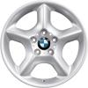 BMW 57 Silver Wheel Img 1