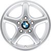BMW 18 Silver Wheel Img 1