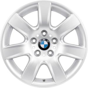 17" BMW 70 Silver alloy wheel