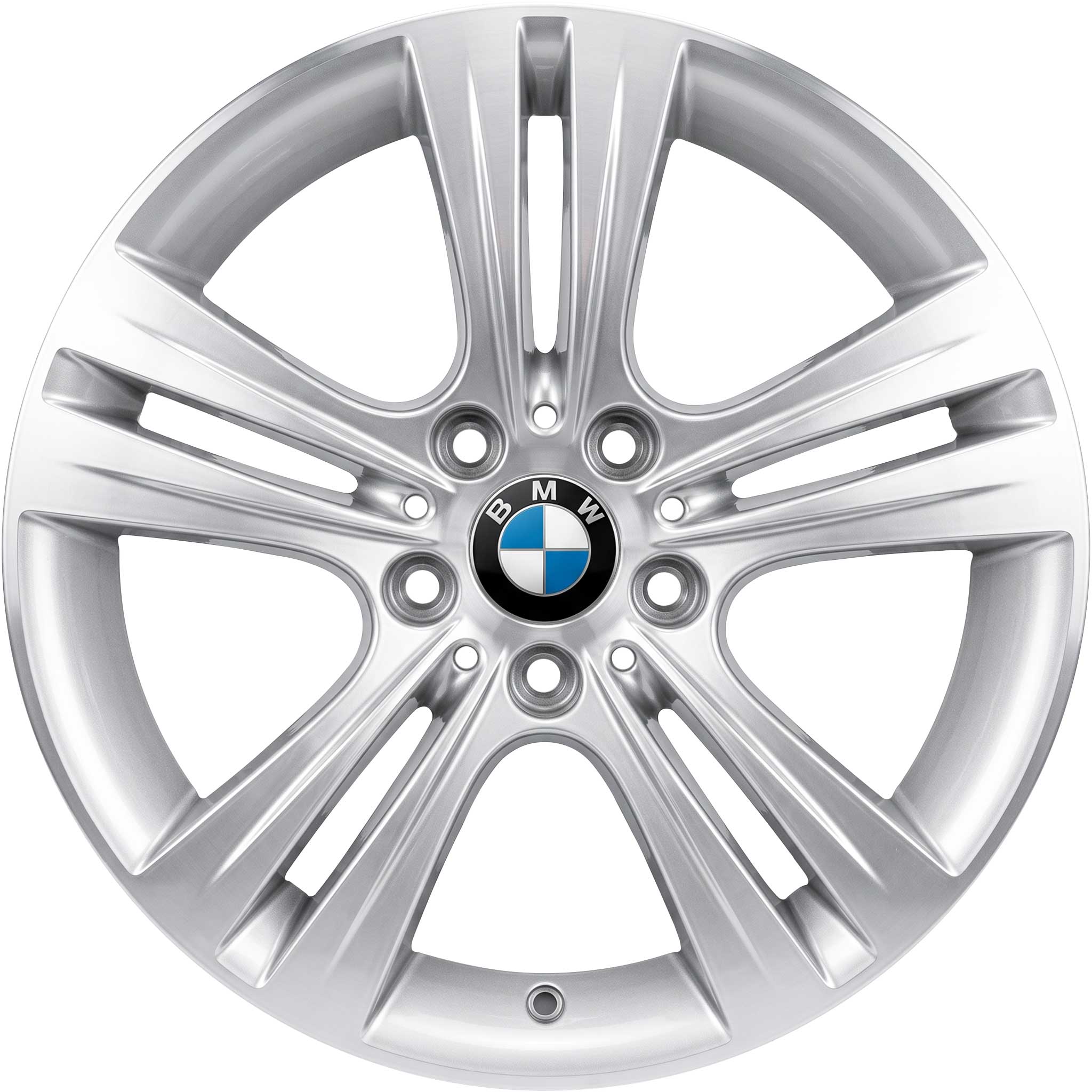 BMW 1 Steel Black Alloy Wheel Product Image #1